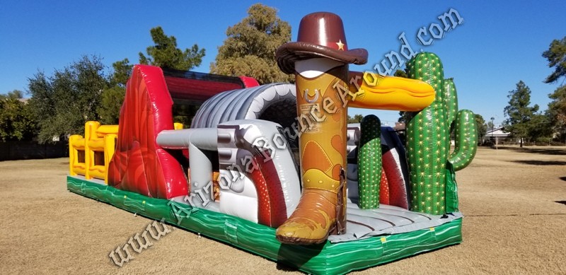 Western themed Inflatable rentals Scottsdale Arizona